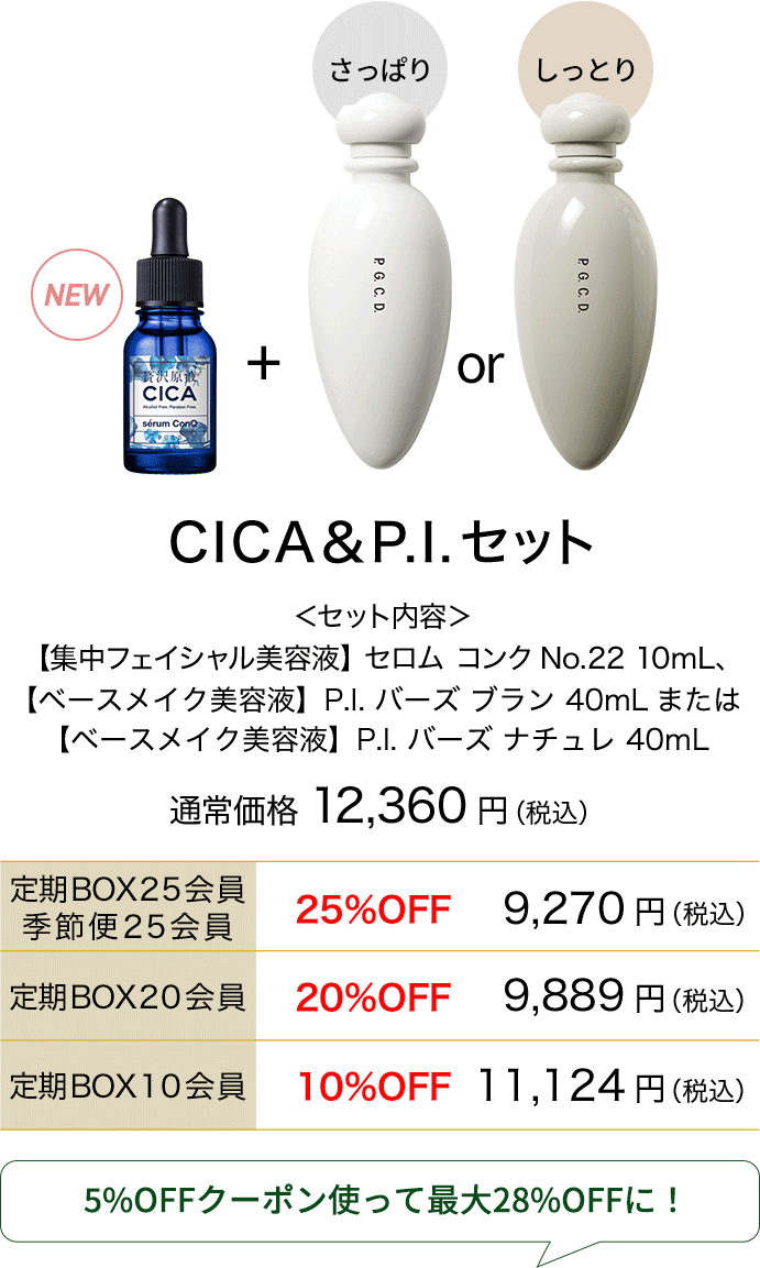 CICA & P.I.セット