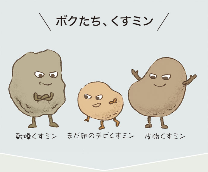 ボクたち、くすミン