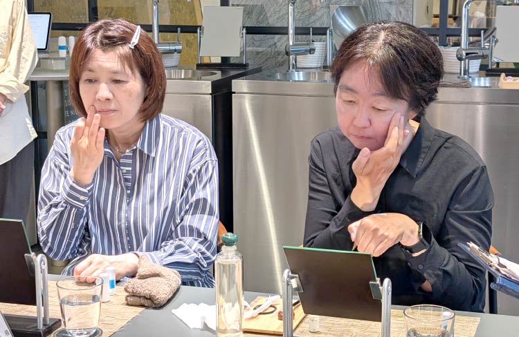塗り直しを忘れずに！